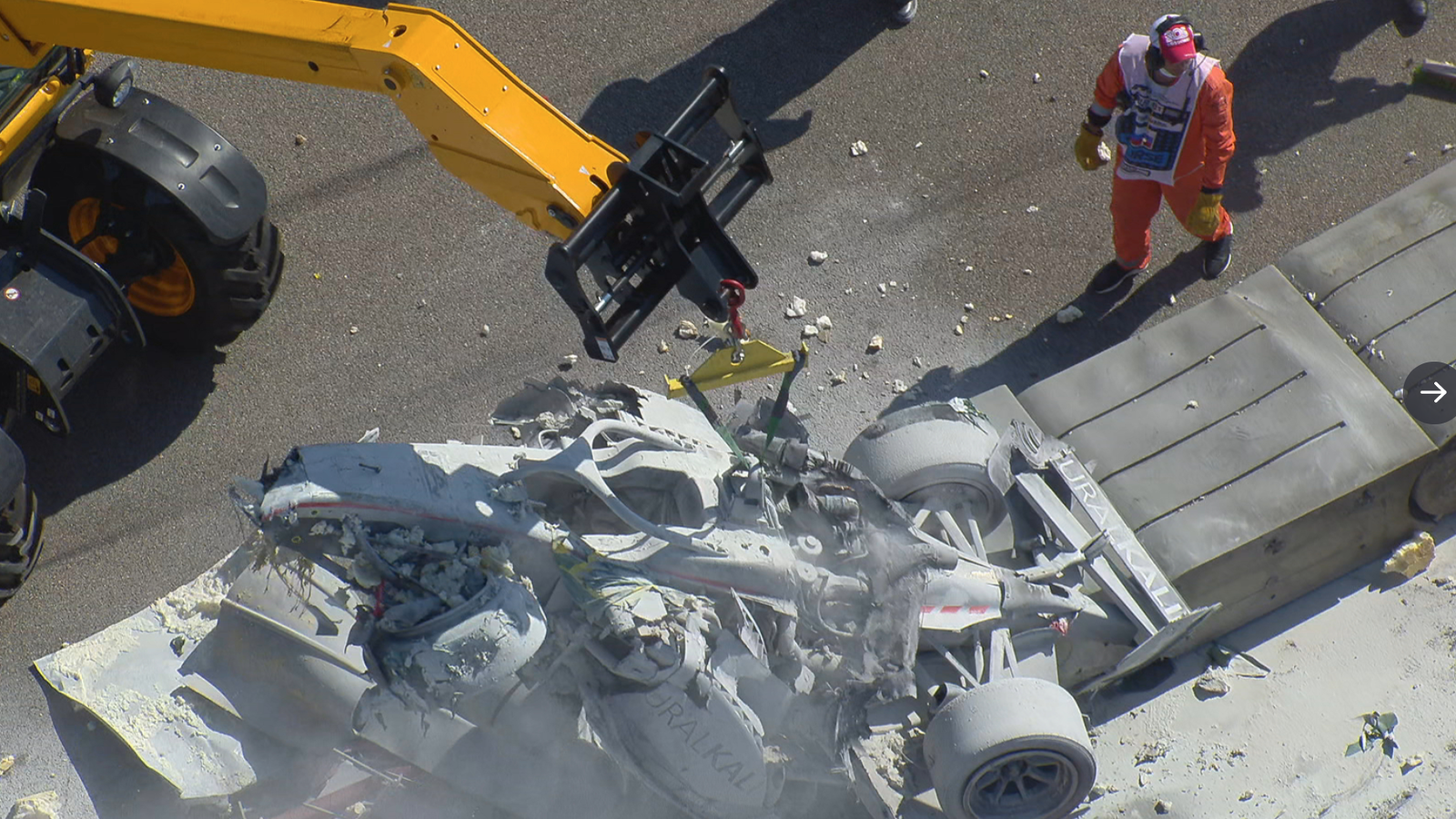 Guanyu Zhou wins shortened F2 race halted after huge accident
